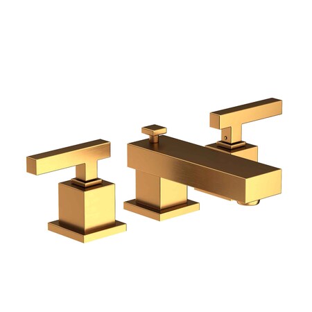 Newport Brass Widespread Lavatory Faucet in Satin Gold (Pvd) 2020/24S